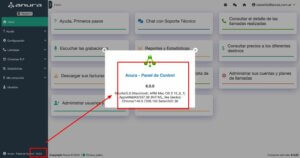 Panel de Control Anura 6.0