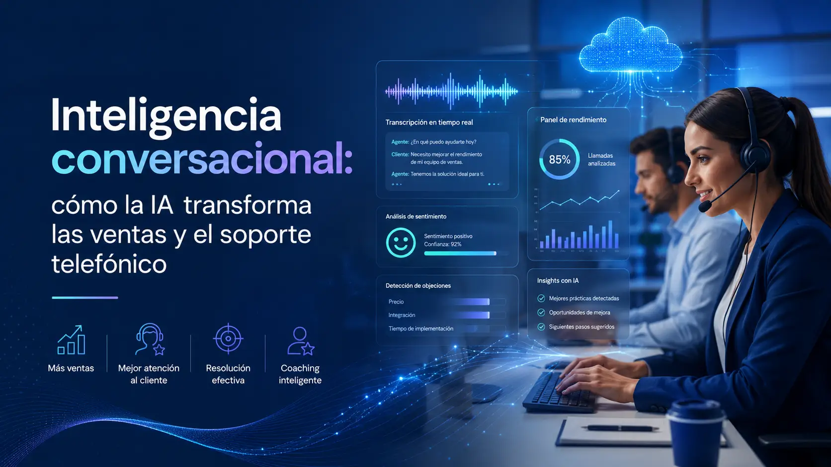 Imagen actual: IA conversacional - Tranforma ventas y soporte técnico